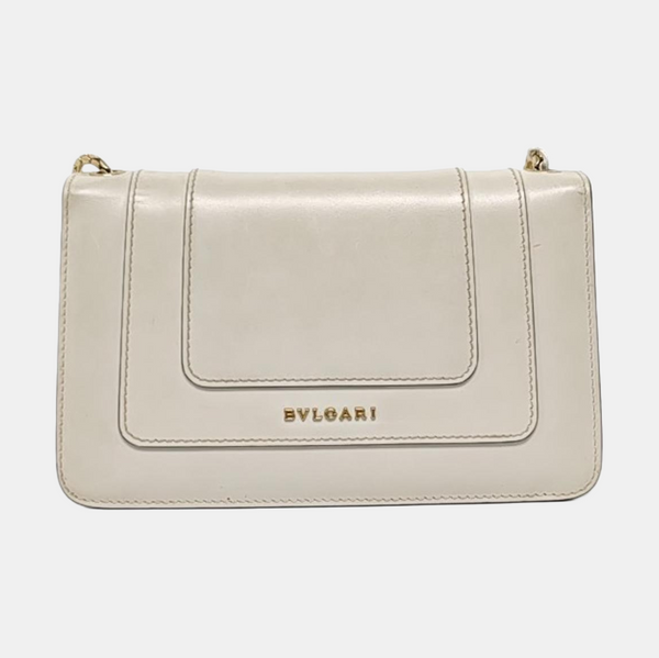 SERPENTI FOREVER Small Calfskin White