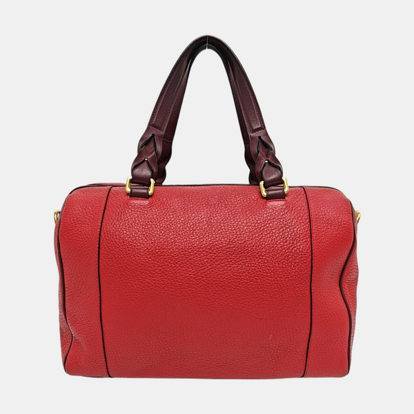 Fusta Calfskin Red