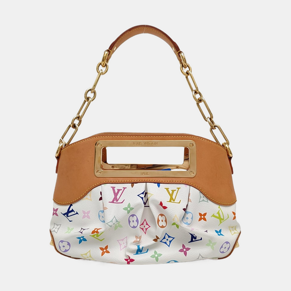 LV × TM JUDY PM Monogram Coated Canvas White