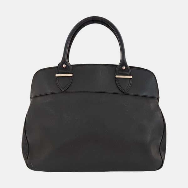 Calfskin Shoulder Bag Black