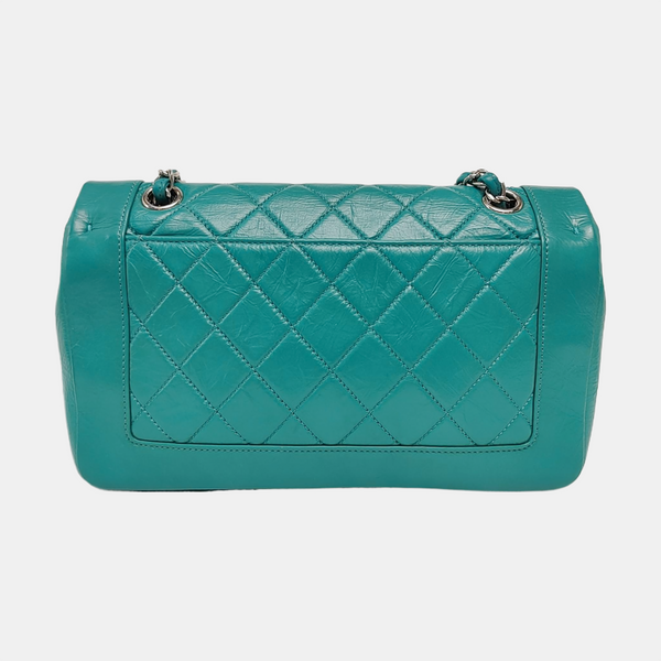 Quilted Calfskin Blue