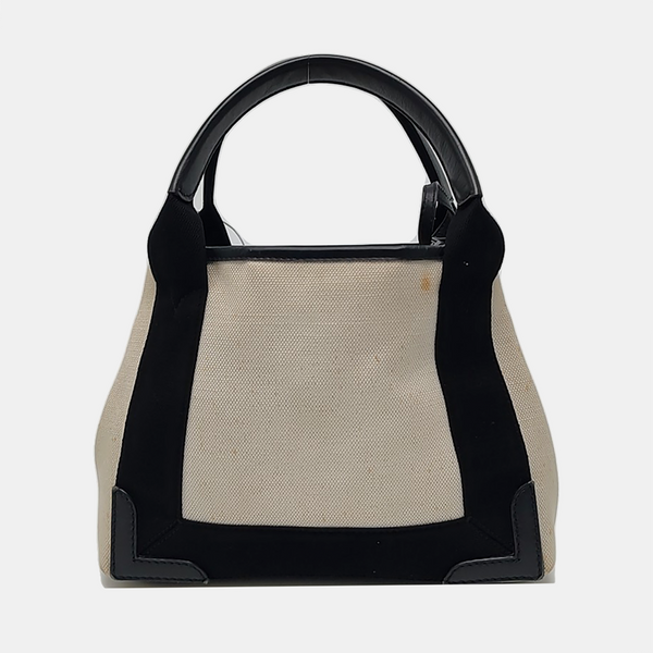 Navy Mini Canvas White