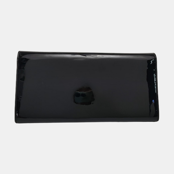 Authenticated pre-owned KATE Small Patent Leather Black - Clutch at Looply