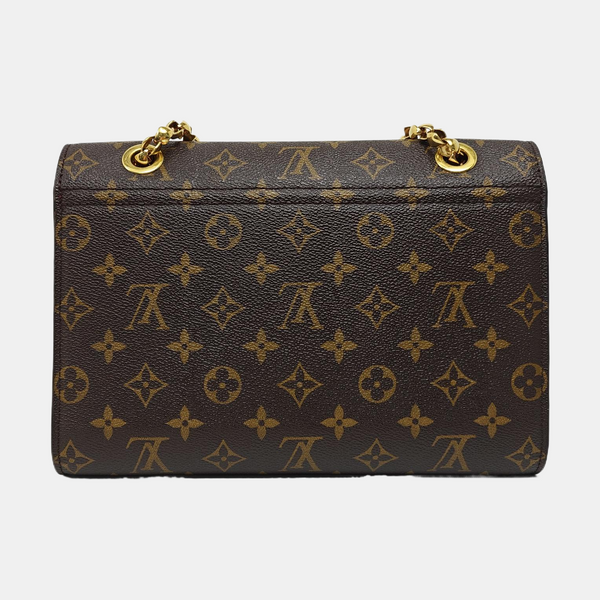 VICTOIRE Monogram Coated Canvas Brown