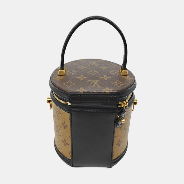 CANNES PM Monogram Coated Canvas Brown