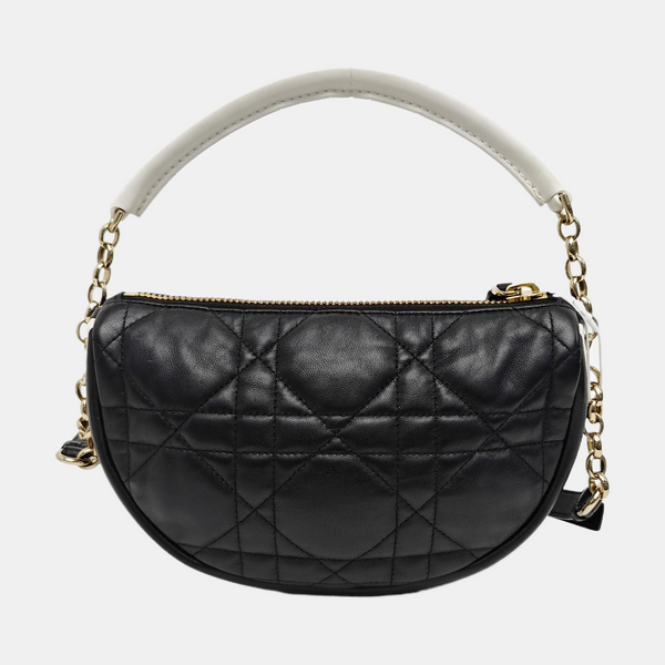 Dior Vibe Hobo Quilted Lambskin Black