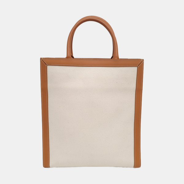 Authenticated pre-owned CABAS CELINE Small Canvas White - Shoulder Bag at Looply