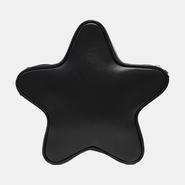 Calfskin Shoulder Bag Small Black