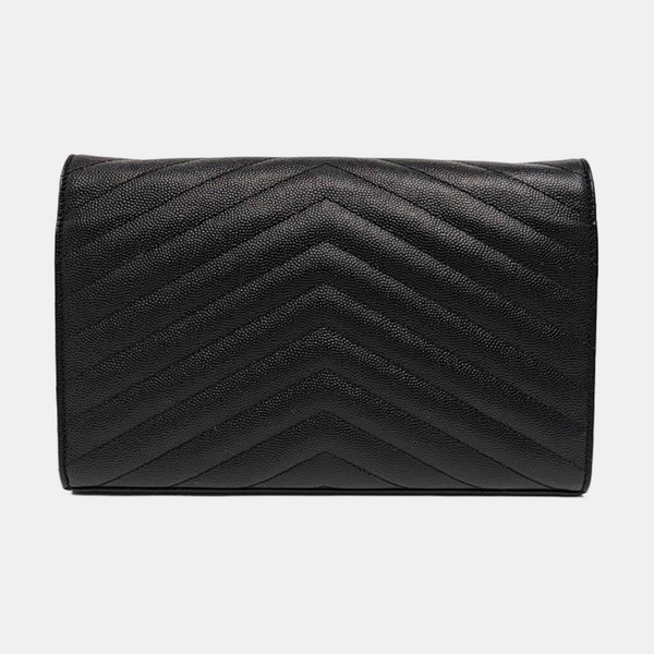 MONOGRAM Medium Quilted Calfskin Black