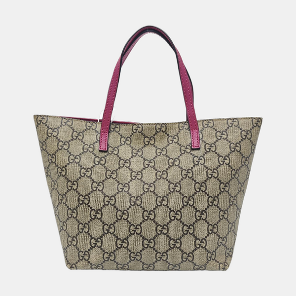 Courrier Monogram Coated Canvas Beige