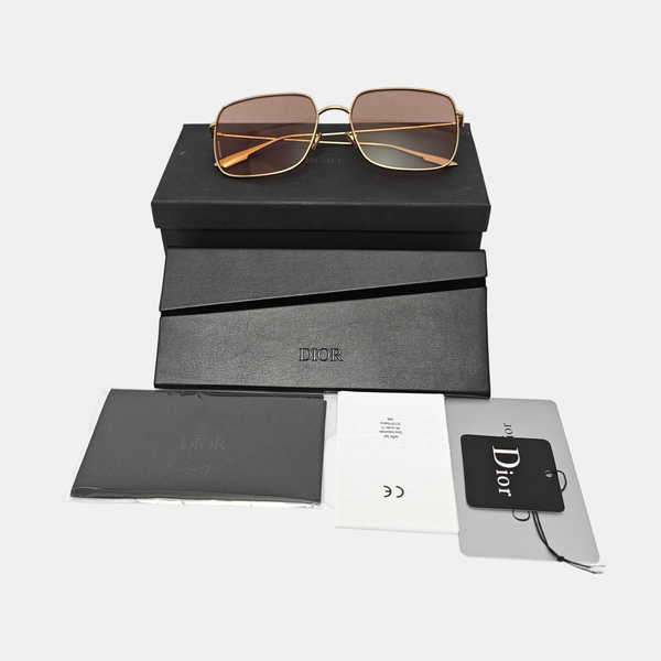 Metal Sunglasses Red