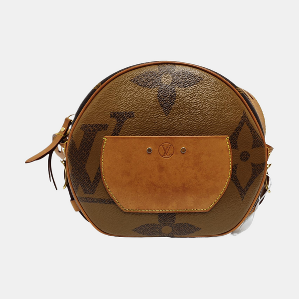 BOITE CHAPEAU MM Monogram Coated Canvas Brown