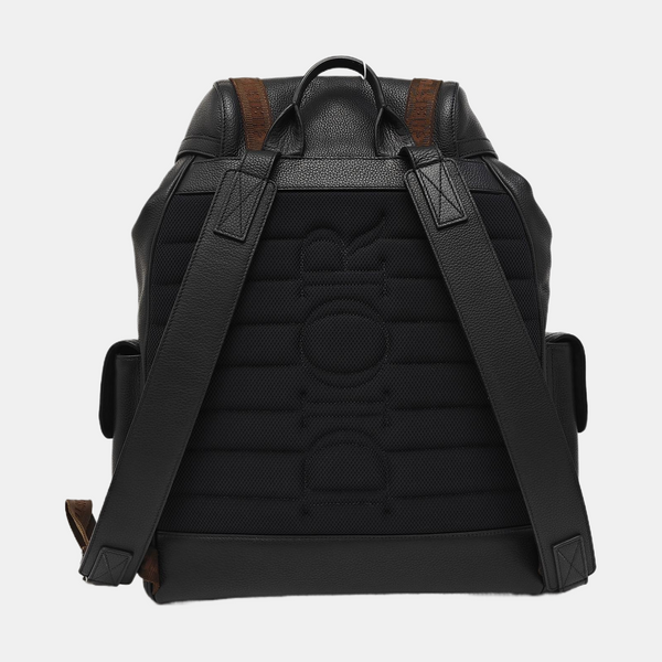 Calfskin Backpack Black