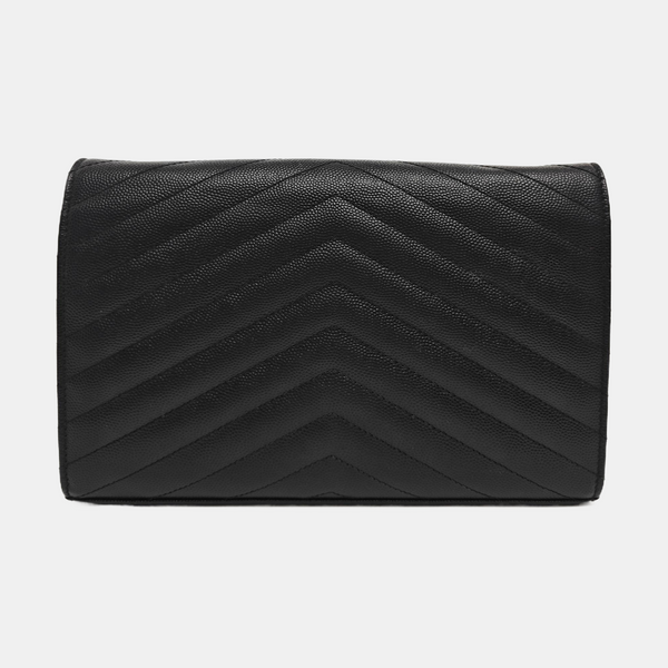 MONOGRAM Medium Quilted Calfskin Black