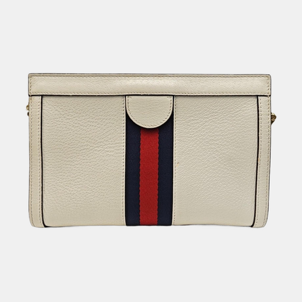 Ophidia Small Calfskin White