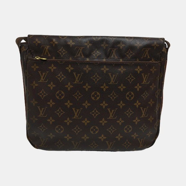 VINTAGE BEAUBOURG Monogram Coated Canvas Brown