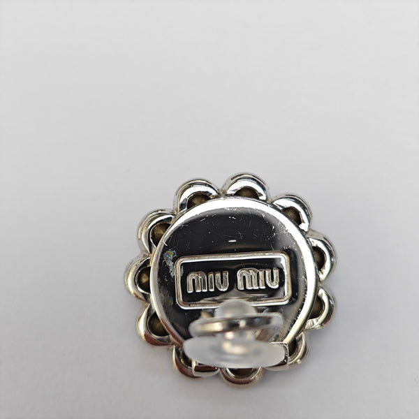 Metal Silver Clip On Earrings