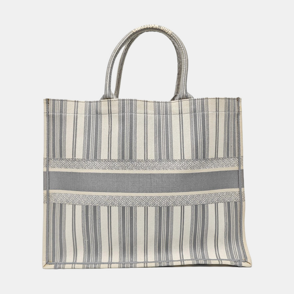 Book Tote Large Canvas Multicolor