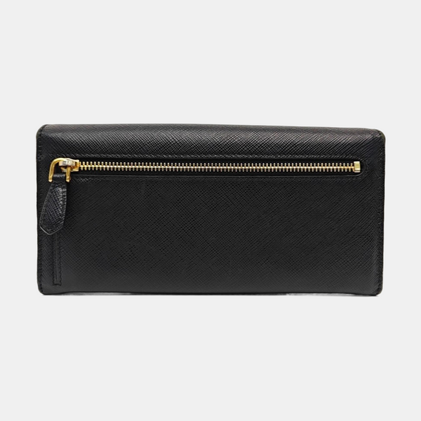 Fold Wallet Calfskin Black Wallet