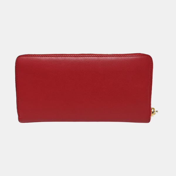 MONOGRAM Quilted Calfskin Red Wallet