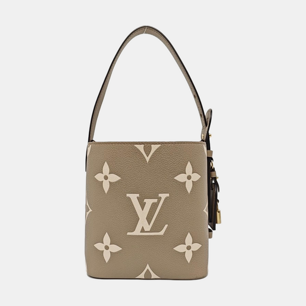 ALL IN BB Monogram Calfskin Gray