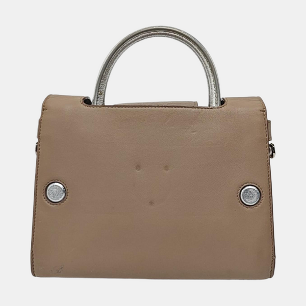 Authenticated pre-owned Diorever Calfskin Brown - Tote Bag at Looply
