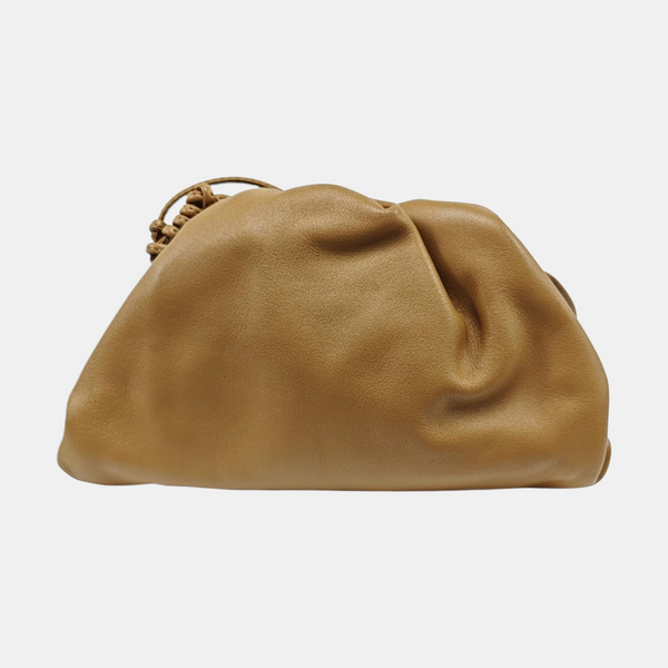 Authenticated pre-owned The Pouch Mini Calfskin Brown - Shoulder Bag at Looply