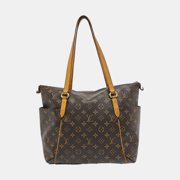TOTALLY MM Monogram Coated Canvas Brown