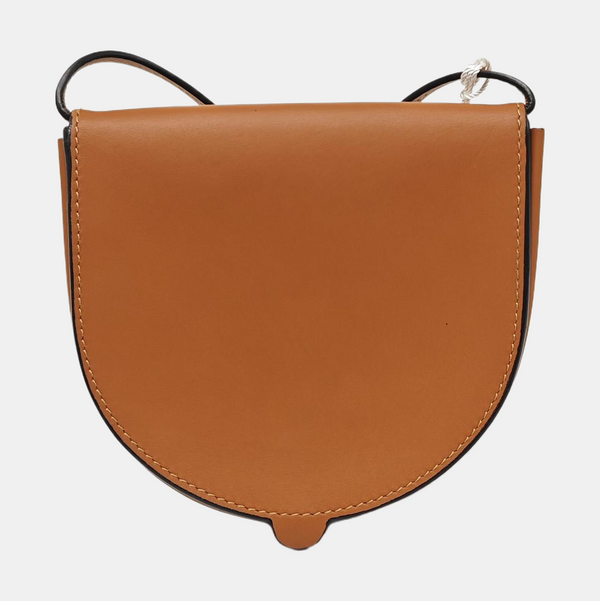 Heel Small Calfskin Brown