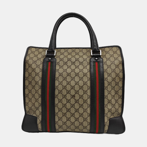 Sherry Monogram Coated Canvas Brown
