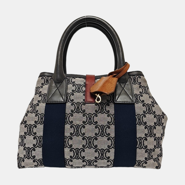 Fabric Tote Bag Gray