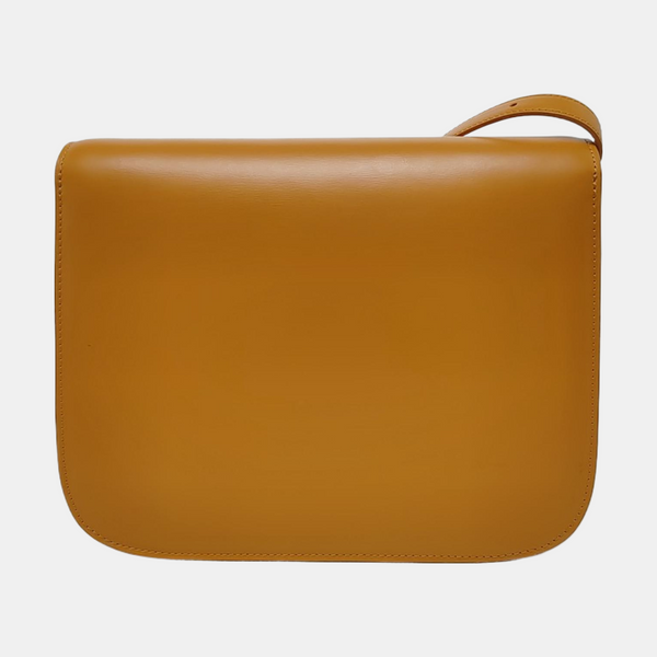 CLASSIC BOX Medium Calfskin Yellow