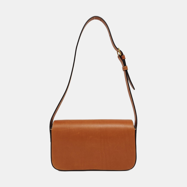TRIOMPHE Small Calfskin Brown