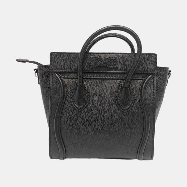 LUGGAGE Nano Calfskin Black