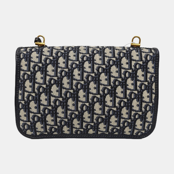Dioraddict Oblique Canvas Blue