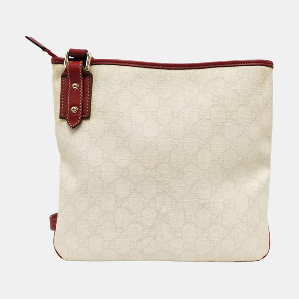 Canvas Shoulder Bag Beige