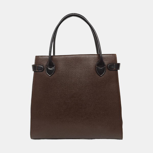 Calfskin Tote Bag Brown