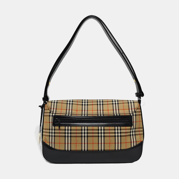 Canvas Shoulder Bag Beige