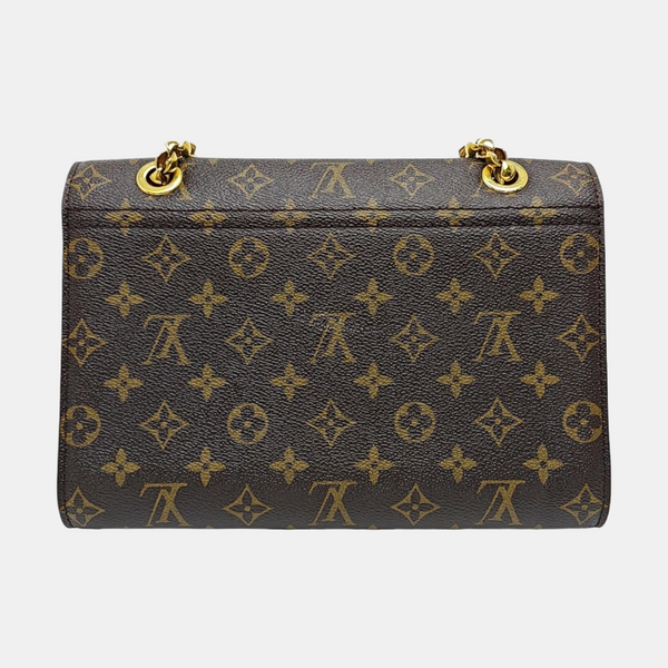 VICTOIRE Monogram Coated Canvas Brown