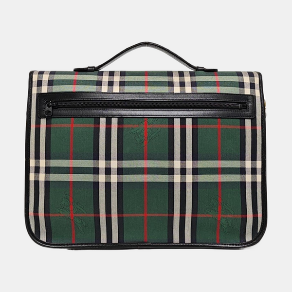 Fabric Shoulder Bag Green