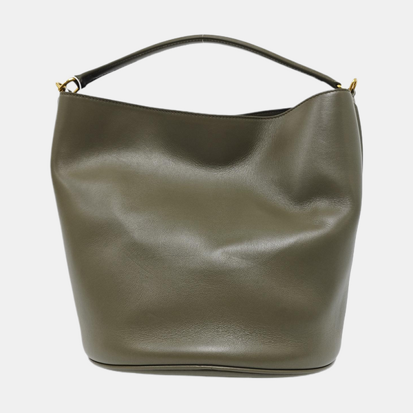 BUCKET 16 Calfskin Green