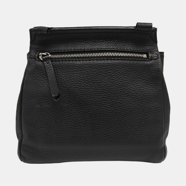 Calfskin Crossbody Bag Black