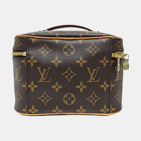 NICE Mini Monogram Coated Canvas Brown