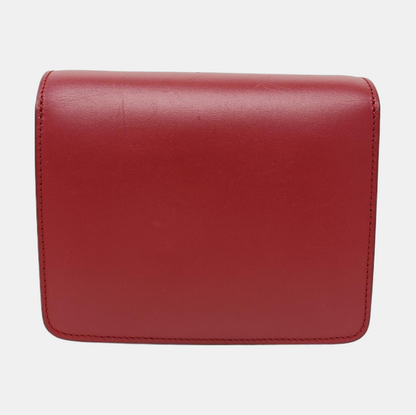 CLASSIC BOX Mini Calfskin Red