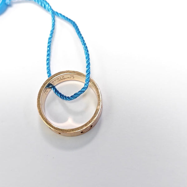 LOVE 18k Rose Gold Ring EU 51