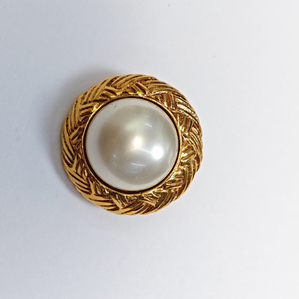 Metal Gold Clip On Earrings