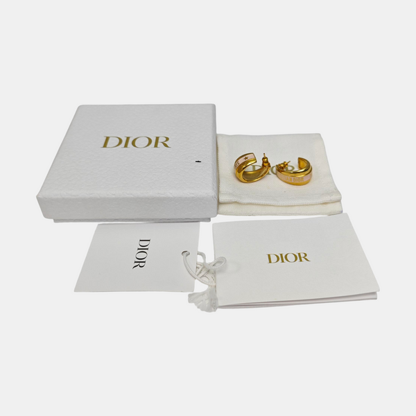 Metal Gold Stud Earrings