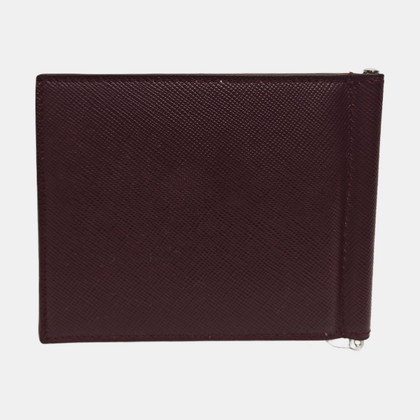 Calfskin Card Holder Red