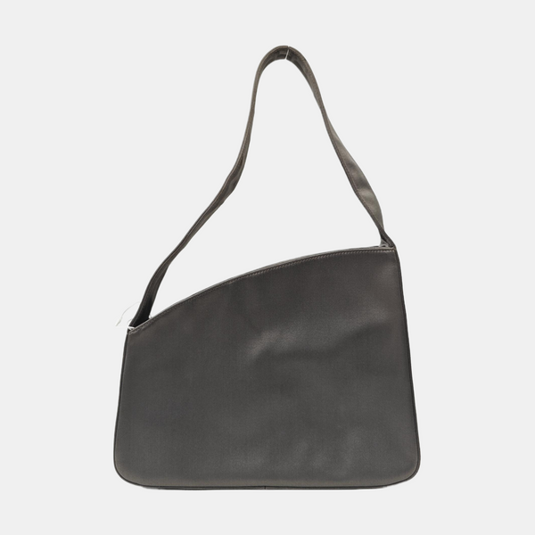 Fabric Top Handle Bag Gray