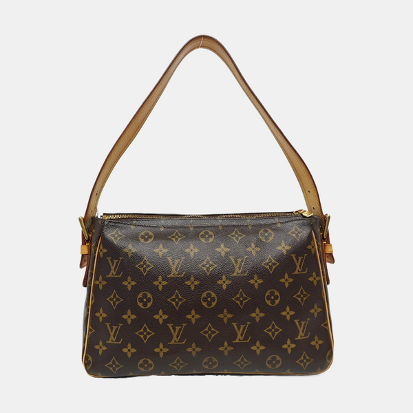 VIVA CITE Monogram Coated Canvas Brown